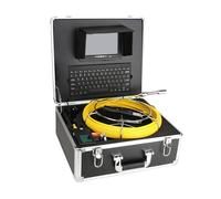 20M Sewer Pipeline Inspection Camera With Keyboard, 22mm 8GB Card DVR IP68 Drainage Sewer Pipeline Industrial Endoscope 7 "monitor,endoscope Inspection Camera
