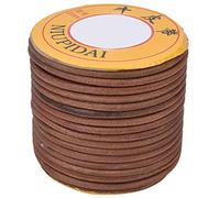 20m Sewing Machine Belt, Leather Belt Treadle Parts with Bucket Round Multi-Function Cowhide Belt for Jones Sewing Machine(6mm)