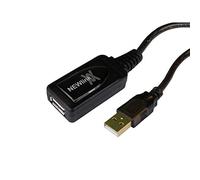 Cables Direct 20m USB 2.0 Active Repeater USB cable 0.48 Gbit/s Black