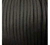 20m x 10mm Black Strong Braided Polypropylene Plaited Poly Rope Cord Yacht Boat Sailing