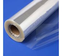 20m x 80cm (20 Micron) Roll Clear Cellophane Wrap. Florist Quality Cello Bouquet/Gift/Hamper/Basket Wrapping