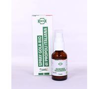 20ml Organic Propolis Throat Spray BIO with Honey. Anti-inflammatory, antiseptic, useful in ameliorating fever, cough. Tonic and expectorant effect. Antiseptic, effective in sore throat, mouth ulcers
