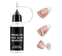 20ml Pinpoint Nail Glue Remover For Press On Nails - Acetone-Free False Nail Remover For Acrylic Nails Tips - Gentle Nail Glue Dissolver With For DIY Manicure Easy Removal