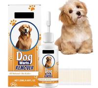 20ml Skin Tag Remover Drops for Dogs,Fast Acting&Effective Wart Freeze Removal,Natural Antis/eptic Spray for Dry Cracked Nose,Hot Spot&Skin Tag Treatment,Pet Skin Soothing Spray with Cotton Swab