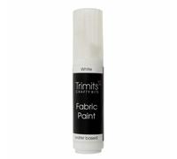 20ml Trimits Fabric Paint Pen for Arts and Crafts - White