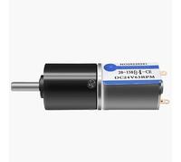 20MM 130 12V 24V Miniature DC Planetary Gear Reducer small Motor 11-2280rpm adjustable speed forward and reverse low speed motor(17RPM_12V)