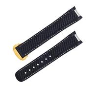 20mm 21mm Fluorous Watch Band Omega Strap AQUA TERRA 150M AT150 Ultra Light Worldtimer 43mm 41mm Fold Clasp Watchbands