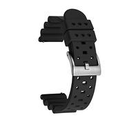 20mm 22mm 24mm Fluorine Rubber Watchband Fit for Seiko Watch Smart SportWatch Bracelet Fit for Samsung Gear S2 S3 Fit for Huawei Quick Release Watch Strap (Color : Red, Size : 20mm)