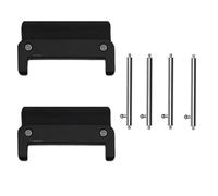 20mm, 22mm, 26mm QuickFit Adapter, Lamshaw Stainless steel Connector Kit Hardware Lugs of Replacment Strap Compatible with Garmin Fenix, Quatix, Tactix, Foretrex, Descent, Enduro, epix Pro Series