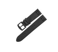 20mm 22mm Hand Sewn Leather Strap Fit For Huawei Watch GT6 5 4 PRO(Black,22mm)