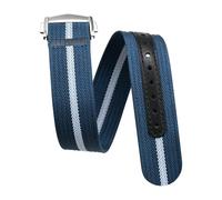 20mm 22mm Nylon Canvas Watch Strap for Omega Seamaster, One-Piece Single Pass Band with Deployment Clasp Buckle, Durable Tactical Style Replacement Watch Strap for Men & Women, Multiple Colors