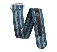 20mm 22mm Nylon Canvas Watch Strap for Omega Seamaster, One-Piece Single Pass Band with Deployment Clasp Buckle, Durable Tactical Style Replacement Watch Strap for Men & Women, Multiple Colors