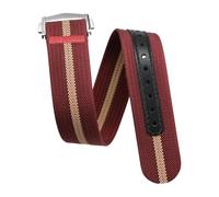20mm 22mm Nylon Canvas Watch Strap for Omega Seamaster, One-Piece Single Pass Band with Deployment Clasp Buckle, Durable Tactical Style Replacement Watch Strap for Men & Women, Multiple Colors