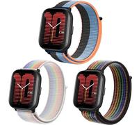 20mm 22mm Nylon Straps Compatible with Amazfit Active 42mm/GTS 4 Mini | for Amazfit GTS 4/3/GTS 2 Mini/2/2e/GTR 2/2e/3/3 Pro/4 Amazfit Stratos/2/2s/3/Pace/Falcon Quick Release watch strap