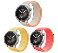 20mm 22mm Nylon Straps Compatible with Amazfit Active 42mm/GTS 4 Mini | for Amazfit GTS 4/3/GTS 2 Mini/2/2e/GTR 2/2e/3/3 Pro/4 Amazfit Stratos/2/2s/3/Pace/Falcon Quick Release watch strap