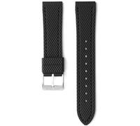 20mm 22mm Rubber Watch Band Replacement for Men and Women, Dustproof Rubber Watch Strap Soft Breathable,Durable Universal Watchband Suitable for Smart, Quartz, Mechanical Watch (Black, 20mm)