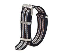 20mm/22mm Seatbelt Watch Band Nylon NATO Strap Military Watch Watch Replacement Strap, 22mm