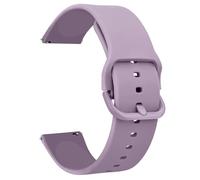 20mm 22mm Silicone Watch Strap for Women Men, Quick Release Replacement Strap with Stainless Steel Buckle Sport Watchbands Wrist Straps, smart watch wristband (20mm, Lavender)