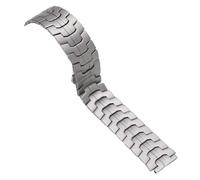 20mm 22mm Titanium Color Stainless Steel Strap Men's And Women's Smart Watch Straps(Titanium Color,20mm)