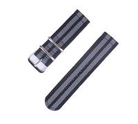 20mm 22mm Watch Band Nylon NATO Strap Nylon Webbing Watch Replacement Strap Watch Accessories, 24mm