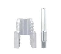 20MM 25MM PPR Pipe Threader Tool for Internal and External Threading, Water Pipe Tap Die Set with 1-Piece Metal Design, Compatible with PVC and 1/2 Inch 3/4 Inch Pipes 25MM