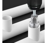 20MM 25MM Water Pipe Threader Tool for PPR PVC Pipes | Internal and External Thread Cutting with 1-Piece Wear-Resistant Metal Design | for 1/2 Inch(20MM)