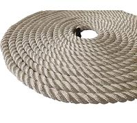 20mm 3 Strand Nylon Rope - Available By The Metre - Mooring & Anchoring Rope - Each QTY Purchased Equals 1 Metre Continuous Length