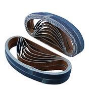 20mm Air Finger Zirconium Sander Sanding Belts 520mm x 20mm Mixed Grit 100pk