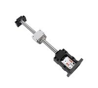 20mm Ball Screw SFU2005 200mm-1150mm BF15+C7 HM15-57/60/80/86 for Nema 23/24/32/34 Motor Seat+DSG20H+Coupler for CNC Parts(SFU2005 HM15-60,200mm)