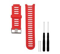 20mm Breathable Silicone Replacement Strap for Garmin Forerunner 910XT - Soft Silicone Sport Waterproof Watch Band, Adjustable Unisex Straps for Women Men, Quick-Release Installation