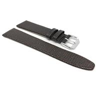 20mm Brown Lizard Pattern Leather Smartwatch Band Strap fits Skagen Hagen, Signatur, Hald & Many More