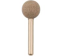 20mm Diamond Coated Ball Rotary Burrs 46 Grit Coarse Sand Original Sphere Rotary Burr for Jewelry Glass Stone Ceramic Gemstones Lapidary Grinding Rotary Tool