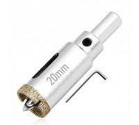 20mm Diamond Drill Bit with Center Pilot | Hole saw cutter for tile, glass, porcelain, marble and granite, suitable for wet or dry drilling.