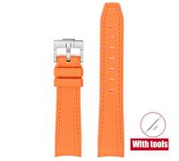 20Mm Diving Strap for Omega X Swatch Joint Moonswatch Men Women Arc Curved End T