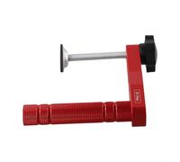 20mm Dog Hole Clamp Precision Fit Non-Slip Pads Quick-Release Hold Down Clamps for Carpenter Tools DIY Joinery Tasks Red(19mm)