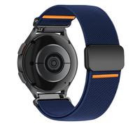 20mm Elastic Magnetic Straps for Samsung Galaxy Watch 7 6 5 4 FE Strap 40mm 44mm/6&4 Classic 43 47 42 46 mm/5Pro 45mm Men Women,Stretchy Nylon Sport Band for Garmin Vivoactive 5 3 6/Forerunner 55 245