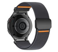 20mm Elastic Magnetic Straps for Samsung Galaxy Watch 7 6 5 4 FE Strap 40mm 44mm/6&4 Classic 43 47 42 46 mm/5Pro 45mm Men Women,Stretchy Nylon Sport Band for Garmin Vivoactive 5 3 6/Forerunner 55 245