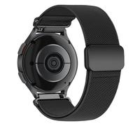 20mm Elastic Nylon Strap for Samsung Galaxy Watch 7/6/5/4 40mm/44mm/6 Classic 43mm/47mm/5 Pro 45mm/4 Classic 42mm/46mm/3 41mm/FE/Active 2 /Vivoactive 5 /3 Men/Women,Magnetic Sports Band, 01