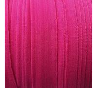 20mm Fold Over Elastic Soft Feel 494D, 78 Cerise Pink, 2 Metres