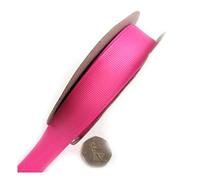 20mm Grosgrain Ribbon 25 METRE Spool *39 Colours* Wedding Dummy Craft Grosgrain Card Making (Pink H4923)