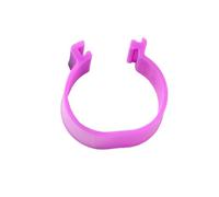 20mm Inner Diameter Chicken Foot Rings, No Text Label, Colored Snap-On, Poultry Bird Rings, 50 Pcs
