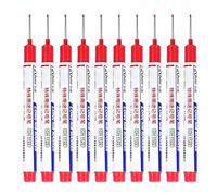 20mm Long Tip Marker - Precision Marker for Wood, Metal, and Cardboard - 10 Count