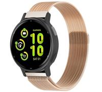 20mm Metal Strap Compatible with Garmin Vivoactive 5 / Vivoactive 3 Watch/Garmin Venu 2 Plus/Venu Sq/Venu Watch Straps,Quick Release Stainless Steel Metal Replacement Wristband Straps Women Men