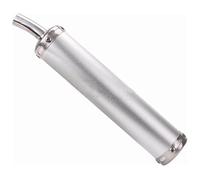 20MM Motorcycle Racing Exhaust Muffler Silence Silencer 2 Stroke Exhaust Pipe Muffler Universal Motorcycle Exhaust Mid Link Pipe(6)