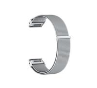 20mm Nylon Braided Watchband Fit For Garmin Descent MK 2S/Fenix 7S/6S/6S Pro /5S/5S Plus Replacement Watchband(White1)