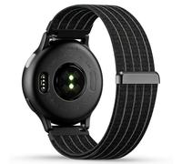 20mm Nylon Quick Release Band Compatible with Garmin Vívoactive 6/5/3/3 Music/Forerunner 165/245/55/570 42mm Band, Hook and Loop Soft Nylon Sports Strap for Forerunner 158/645/Venu/Venu Sq 2 Women Men