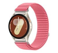20mm Nylon Strap for Samsung Galaxy Watch 7/6/5/4/FE Armband 40mm 44mm/Galaxy Watch 6/4 Classic 47mm 43mm 46mm 42mm/5 Pro 45mm Men Women, Braided Elastic Replacement Strap, Nylon, No Gemstone
