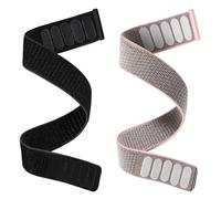 20mm Nylon Watch Straps Compatible with Garmin Fenix 8 43mm/Fenix 7S Pro/7S/6S Pro/6S/5S Plus/5S, Hook Loop Quick Dry Sport Band for Descent Mk2s/Mk3i 43mm/Instinct 2S/epix Pro 42mm/Approach S70 42mm