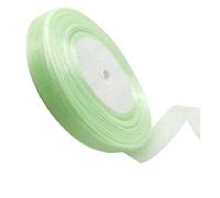 20mm Organza Ribbon Ribbon for Gifts Wrap Sew Party, Decorations Events Dress Wedding Christmas Crafts, Bows Car Balloons DIY, Bouquets, Cake More 45 Meters / 50 Yards (Light Green)