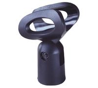 20MM PLASTIC ELECTRET MICROPHONE HOLDER MIC CLIP NEW